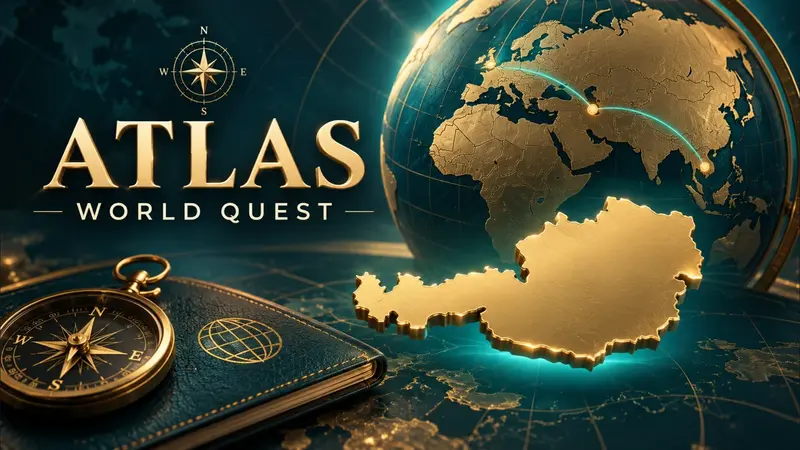 ATLAS: World Quest: gra w przeglądarce zrobiona w Klyo Studio