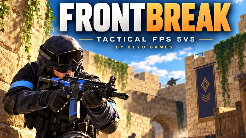 FRONTBREAK: gra w przeglądarce zrobiona w Klyo Studio
