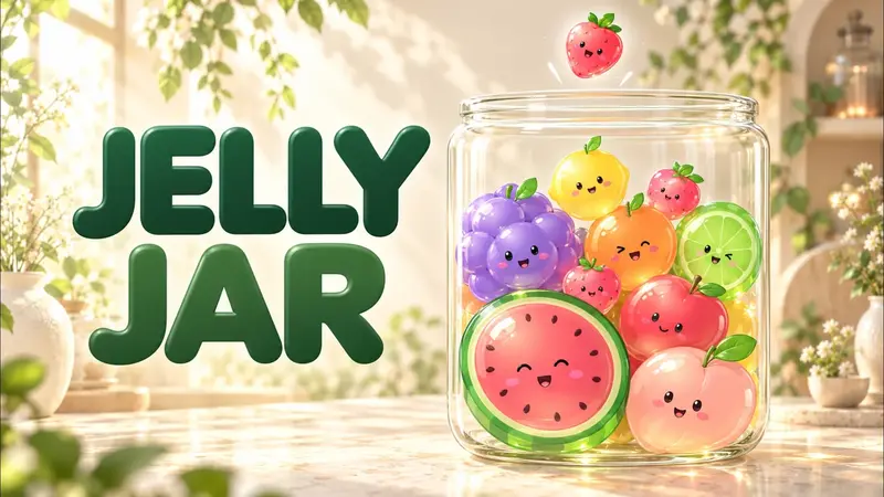 JELLY JAR: gra w przeglądarce zrobiona w Klyo Studio