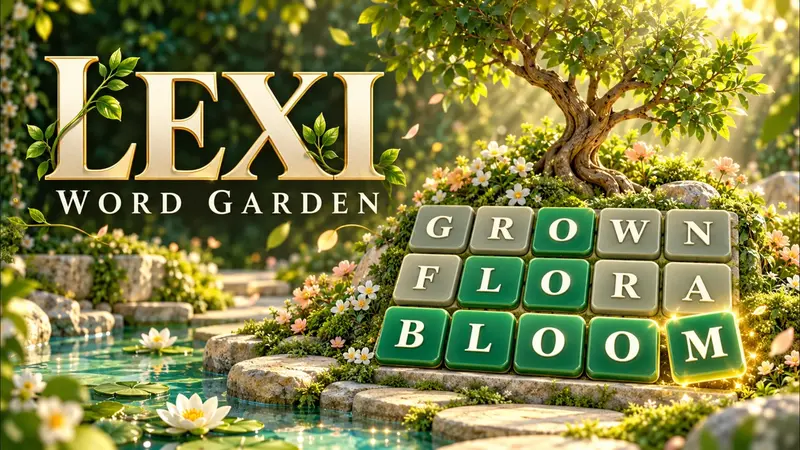 LEXI: Word Garden: gra w przeglądarce zrobiona w Klyo Studio