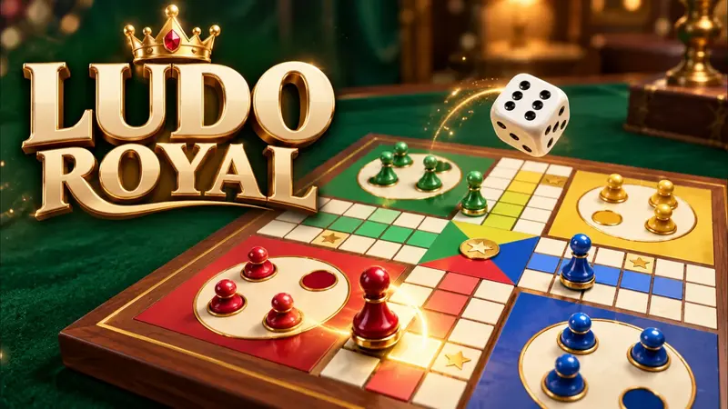 Ludo Royal: gra w przeglądarce zrobiona w Klyo Studio