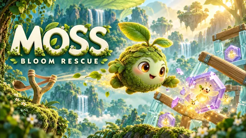 MOSS: Bloom Rescue: gra w przeglądarce zrobiona w Klyo Studio