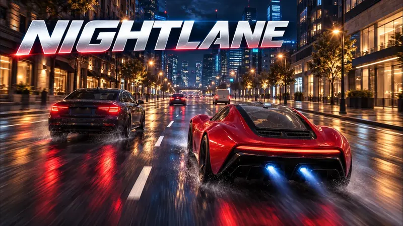 NIGHTLANE: gra w przeglądarce zrobiona w Klyo Studio