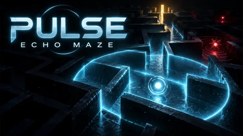 PULSE: Labirynt echa: gra w przeglądarce zrobiona w Klyo Studio