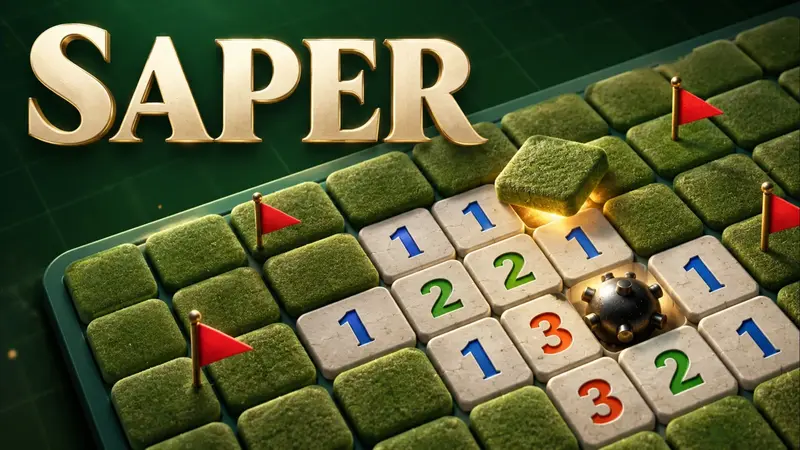 Saper: gra w przeglądarce zrobiona w Klyo Studio
